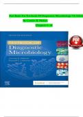 Test Bank For Textbook Of Diagnostic Microbiology 7th Edition  By Connie R. Mahon Chapters 1 - 41