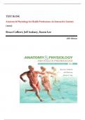 Test Bank - Anatomy & Physiology for Health Professions, An Interactive Journey, 3rd Edition (Colbert, 2015) Chapter 1-19 | All Chapters