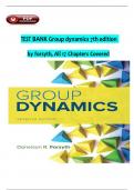 Group dynamics 7th Edition by Forsyth Test Bank, All 1-17 Chapters Covered ,Latest Edition