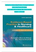 Test Bank For Evidence-Based Practice in Nursing & Healthcare A  Guide to Best Practice 5th Edition