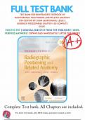 Test Bank for Bontrager's Textbook of Radiographic Positioning and Related Anatomy 10th Edition by John Lampignano & Leslie E. Kendrick 