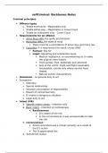 Criminal law Cheat Sheet Notes SQE1 FLK2