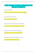 PY4E: Chapter 13 (Part 2) Questions and  Answers Graded A+