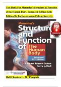 TEST BANK MEMMLERS STRUCTURE AND FUNCTION OF THE HUMAN BODY 12TH EDITION COHEN