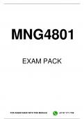 MNG4801 EXAM PACK 2025