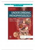 TESTBANK: UNDERSTANDING PATHOPHYSIOLOGY, 7TH EDITION HUETHER