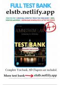 Test Bank - Administrative Law Bureaucracy in a Democracy 7th Edition by Daniel Hall, All Chapters 1-11Complete Guide A+