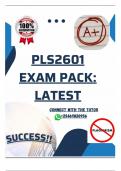 PLS2601 EXAM PACK 2025 {LATEST}