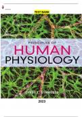 Test Bank for Principles of Human Physiology, 6e (Stanfield) Chapter 1 Introduction to Physiology