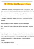 NR507 FINAL Exam 2025 / NR 507 Advanced Pathophysiology Exam Expected Questions and Answers (2025 / 2026) (Verified Answers)- Chamberlain