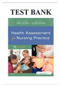 Test bank for health_assessment_for_nursing_practice_6th_edition_wilson_test_bank