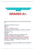 ALAT CERTIFICATION FINAL EXAM 2025-2026. 200 REAL EXAM QUESTIONS WITH CORRECT AND VERIFIED ANSWERS.  GRADED A+.