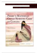 Test Bank for Perry's Maternal Child Nursing Care, 3rd Canadian Edition by Keenan Lindsay, 9780323759199, All Chapters 1 - 55 LATEST