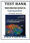 Test Bank for Neuroscience Exploring the Brain 4th Edition by Mark F. Bear, Barry W. Connors, Michael A. Paradiso |Complete Answer Key for Each Chapter|