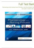 Test Bank For Pharmacology and the Nursing Process 10th Edition By Linda Lilley, Shelly Collins, Julie Snyder|9780323827973| All Chapters 1-58| LATEST