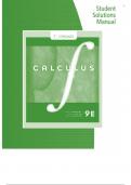 Complete Student Solutions Manual, Chapters 12-16 for Stewart/Clegg/Watson's Multivariable Calculus, 9th Ed, PDF File.