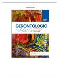 Test Bank for Gerontologic Nursing 7th Edition by Jennifer J. Yeager, Sue E. Meiner, Mary B. Winton, ISBN: 9780323875202, ISBN: 9780323937047 |All Chapter 1- 27 | LATEST