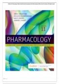 Test Bank for Pharmacology; A Patient Centered Nursing Process Approach 11th Edition (Saunders, 2022) by Linda E. Mccuistion, Isbn no; 9780323793155, all 58 Chapters Covered (UPDATED 2025)