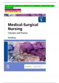 TEST BANK-MEDICAL SURGICAL NURSING CONCEPTS AND PRACTICE (STROMBERG, 2022) ALL CHAPTERS 1-49