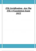 ITIL Certification - Ace The ITIL 4 Foundation Exam 2025 