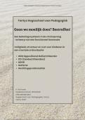 Voorbeeld scriptie Pedagogiek - ontwerp beloningssysteem kinderen in mentale crisissituatie - PDD-NOS, ADHD, Austisme, Hecktingsproblematiek - Geslaagd cijfer 7.4