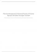 Test Bank For Pharmacotherapeutics for Advanced Practice A Practical Approach 5th Edition by Virginia Poole Arcangelo, Andrew Peterson, Veronica Wilbur, Tep M.Kang 9781975160593 Chapter 1-56 Complete Guide.