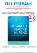 Test Bank for Advanced Practice Nursing: Essentials for Role Development 4th Edition by Lucille A. Joel