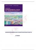 gordis epidemiology 6th edition celentano test bank