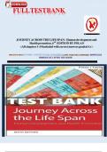 JOURNEY ACROSS THE LIFE SPAN:  Human development and Health promotion, 6 EDITION BY POLAN9781719645911 (All chapters 1-14 included with correct answers graded A+)