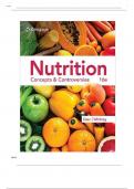 Test Bank for Nutrition: Concepts and Controversies, 16th Edition, Frances Sizer, Ellie Whitney, Leonard Piché, ISBN-10: 0357727614, ISBN- 13: 0357727614