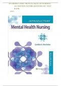 Test Bank for Introductory Mental Health Nursing 5th Edition by Womble Kincheloe All Chapters 1-19 ||Complete A+ Guide