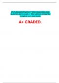 ATI FUNDAMENTAL PROCTORED EXAM 2025-2026. QUESTION WITH CORRECT AND VERIFIED ANSWERS. Complete and Latest Guide.  A+ GRADED.