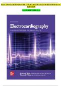 ELECTROCARDIOGRAPHY FOR HEALTHCARE PROFESSIONALS 6TH EDITION ALL CHAPTERS 1-15