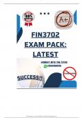 FIN3702 EXAM PACK 2025 {LATEST}