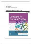 Test Bank For Concepts for Nursing Practice 3rd Edition By Jean Foret Giddens | | 9780323581936 | Chapter 1-57 | Complete Questions And Answers A+