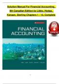 Solution Manual For Fundamentals of Financial Accounting, 8th Edition 2024 by Fred Phillips