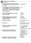 VBS 2032: CH 13 LearnSmart Question and answers verified to pass