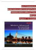 Solution manual for modern advanced accounting in canada 9th edition hilton murray.pdf