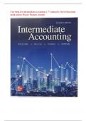 Test bank for ISE Intermediate Accounting, 11th Edition by David Spiceland, Mark Nelson, and Wayne Thomas