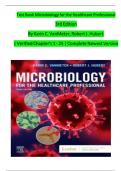 Test Bank Microbiology for the Healthcare Professional 3rd Edition By Karin C. VanMeter, Robert J. Hubert  | Verified Chapter's 1 - 25 | Complete Newest Version 