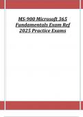 MS-900 Microsoft 365 Fundamentals Exam Ref 2025 Practice Exams