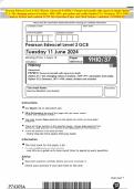 Pearson Edexcel Level 3 GCE History Advanced PAPER 3: Themes in breadth with aspects in depth Option 37.1: The changing nature of warfare, 1859–1991: perception and reality Option 37.2: Germany, 1871–1990: united, divided and reunited JUNE 2024 Question P