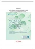 Test Bank for Women’s Healthcare in Advanced Practice Nursing 3rd Edition by Ivy M. Alexander