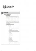 Unit 3 - scientific investigations: marks scheme for Q1,2,3 and 4