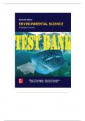 Test Bank For Environmental Science A Global Concern 16th Edition By William Cunningham, Mary Cunningham Chapter 1-25