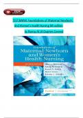 Tests Bank Foundations of Maternal-Newborn and Women's Health Nursing 8th Edition by Sharon Murray; Slone McKinney All 1-28 Chapters Covered ,Latest Edition