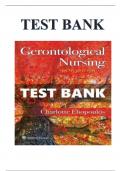 Test Bank For Gerontological Nursing 10th Edition By Charlotte Eliopoulos 9781975161002 Chapter 1-36 Complete Guide.