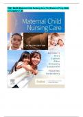 TEST BANK:Maternal Child Nursing Care,7th edition(Shannon Perry,2022) All Chapters 1-48