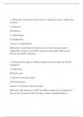 BIO 202 Exam 1 Prep for Rio Salado (2024): Comprehensive Questions and Verified Answers