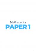 Mathematics Bundle Notes/Summaries(Paper 1 and 2)